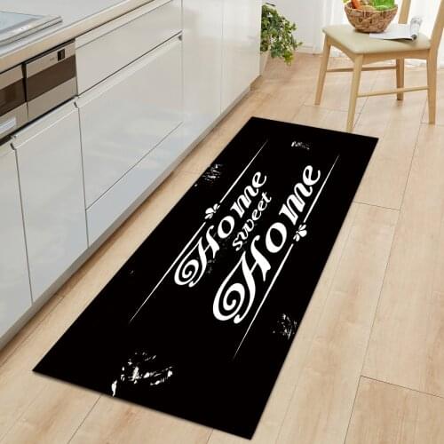 Cartoon Long Non-Slip Kitchen Mat Cover Absorbent Entrance Door Mat Prayer Carpet Bath Carpet Outdoor Corridor Area Carpet