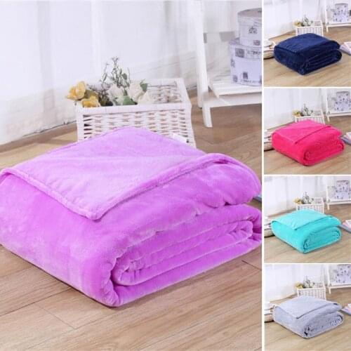 70x100cm Blanket Swaddling Wrap Toddler Blankets Coral Fleece Single Warm Student Office Winter Cover Leg Nap Bedding Blanket