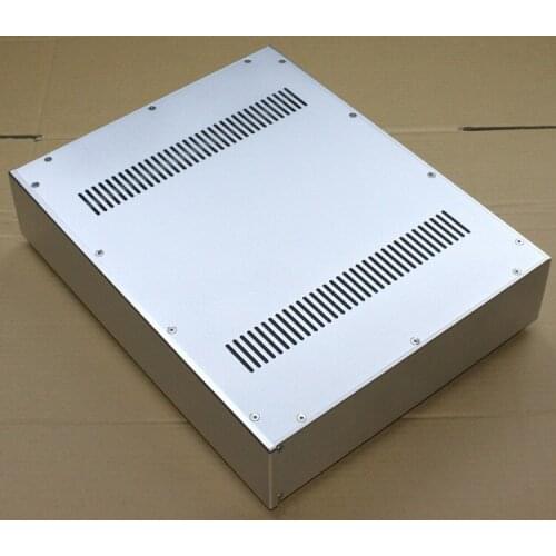 340*430*92MM full aluminum case/Nonporous amplifier chassis/DIY DAC decoder aluminum amplifier enclosure tube amplifier chassis