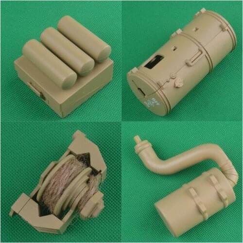 HG P801 P802 RC Car parts Rear air brake box Oil drum Traction rope Filter Decoration 8ASS-P0013 8012-P0014 8ASS-P0015 8ASS-16