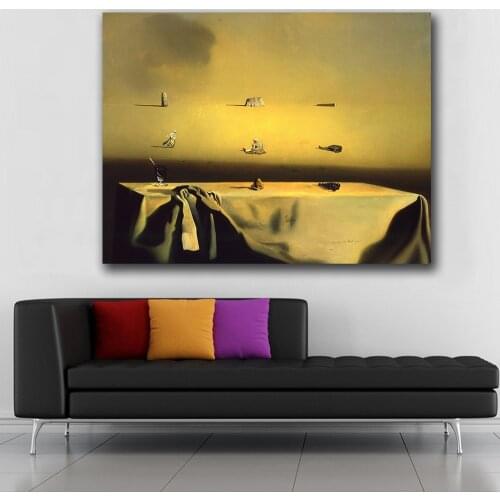 Salvador Dali Morphological Echo 1936 Wall Art Paintings Picture Paiting Canvas Paints Home Decor Print Painting Unframed