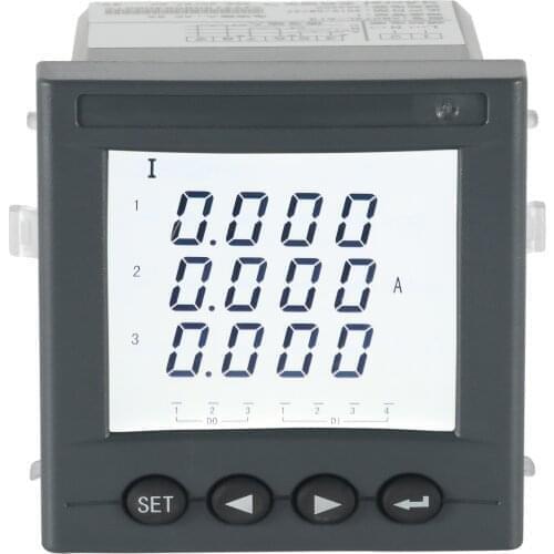 Acrel AMC72L-E4/KC energy meter with rs485 modbus-rtu