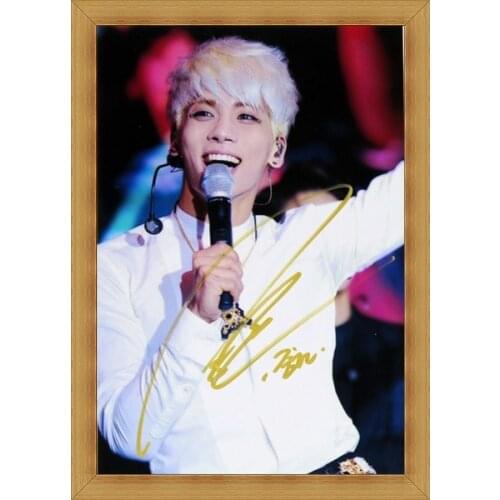 SHINEE Jong Hyun autographed hand signed original photo 6 inches free shipping K-POP A
