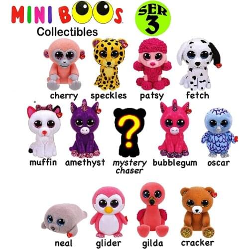 Ty Mini Boos Series 3 Hand Painted Collectible Figurines Series