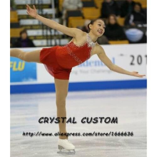 Women Figure Skating Dresses Graceful New Brand Ice Skating Dresses For Competition DR4136