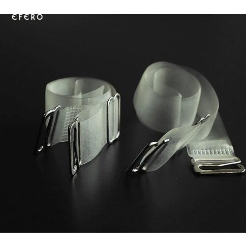 3Pairs Invisible Bra Straps Women Transparent Silica Bra Straps Adjustable Bra Accessories Backless Straps Bra For Women Female