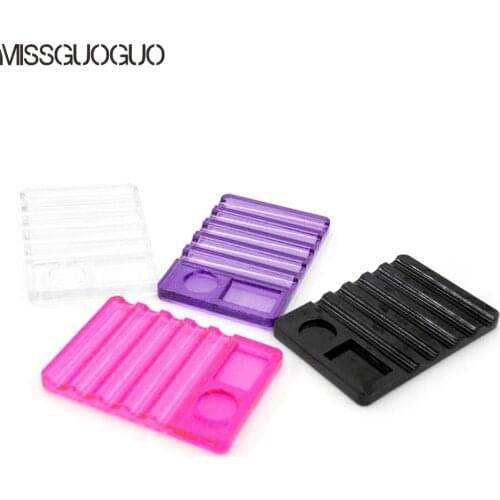 4 color chioce Nail Art Brushes Pen Holder Stand for Makeup Nail Art Brush Pens Rest Holder Beauty Manicure Tools