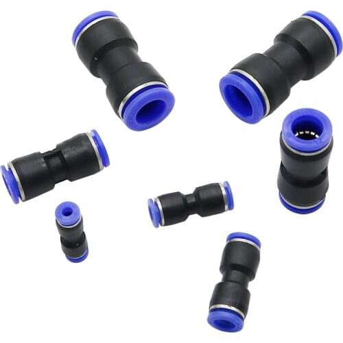 4mm 6mm 8mm 10mm 12mm 14mm 16mm outer diameter garden watering hose quick connector garden irrigation pipe connector 5pcs
