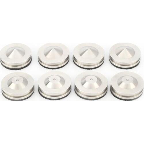 4PCS ISF0006 27Mm Stainless Steel HiFi Audio Speaker Isolation Spike Stand Feet Pads Base
