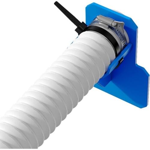 Swimming Pool Pipe Holder Mount Supports Pipes 30-37mm Fits for Intex Bestway Above Ground 32mm Hose Outlet with Free Cable Tie