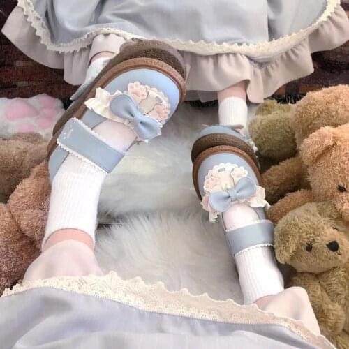 Little leather shoes Lolita round head cute sweet student Japanese department a hundred jk shoes uniform college wind