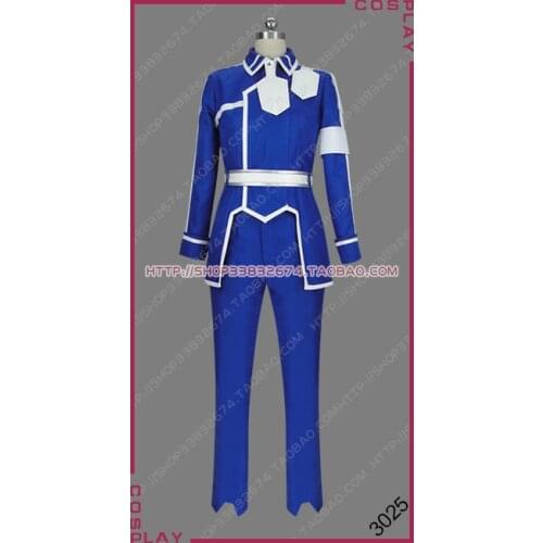 Sword Art Online Alicization Eugeo Yujio Sword Mastery Academy Elite Swordsman-in-Training Uniform Cosplay Costume S002