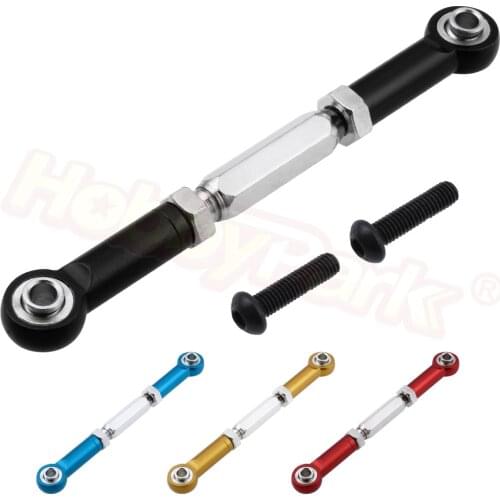 1 Piece Metal Aluminum Servo Steering Tie Rod Linkage for JLB Racing CHEETAH 1/10 Brushless RC Car Monster Truck Upgrade Parts