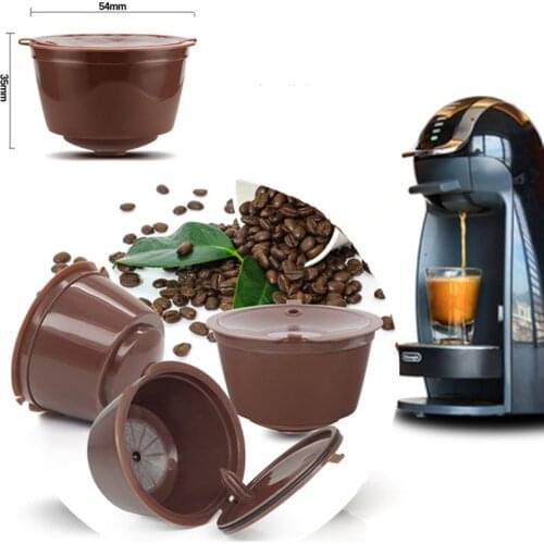 1/2/3PCS Reusable Coffee Capsules for Caffitaly Refillable Coffee Pods Plastic Fit for Caffitaly Coffee Filter Household Goods
