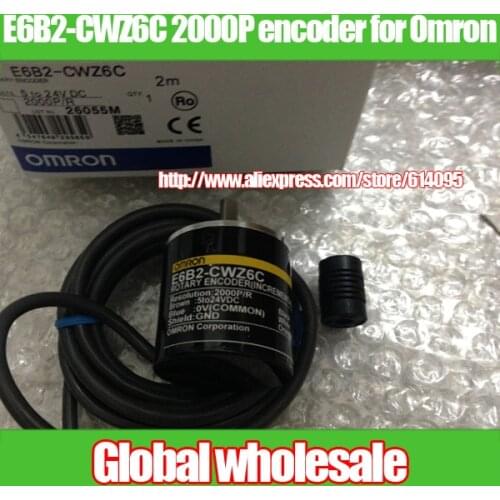 Free shipping rotary encoder E6B2-CWZ6C 2000P/R inkjet printer dedicated encoder / for Omron rotary encoder