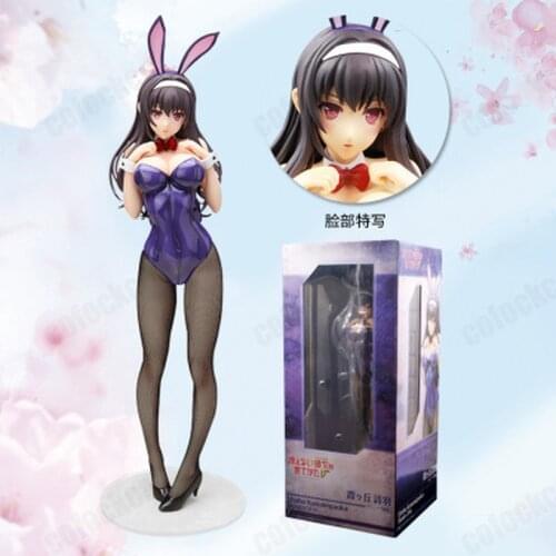 Saekano: How To Raise A Boring Girlfriend Utaha Kasumigaoka Bunny Ver.1/4 Scale Anime Sexy Girls adult PVC Action Figures Toys