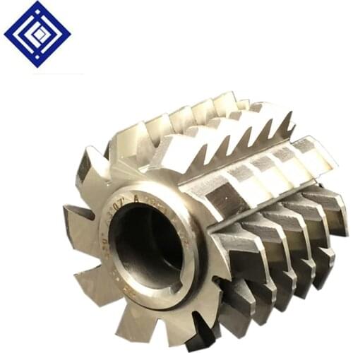 High Quality 20 Degrees HSS Titanium Gear Cutter Hob M1,M2,M3 Gear Hob Gear Cutting Tools