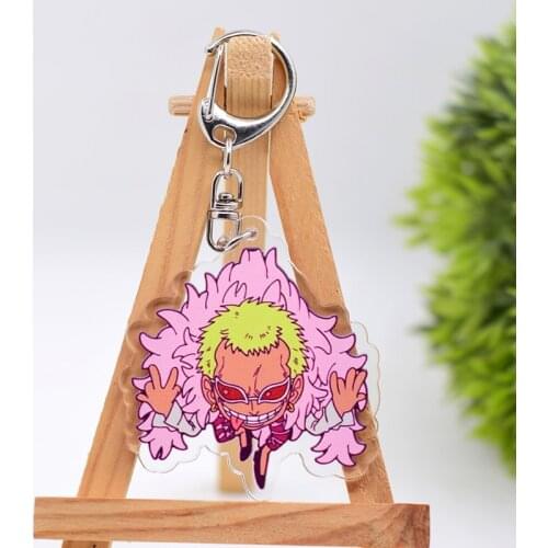 WL0677 One Piece Keychain Anime Keyring Accessories