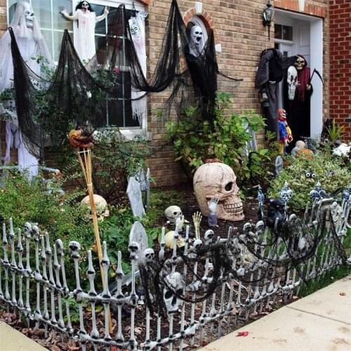 Halloween Creepy Cloth Decoration Window Table Door Net Spooky Haunted House Patio Garden Indoor Halloween Gauze For Home Decor