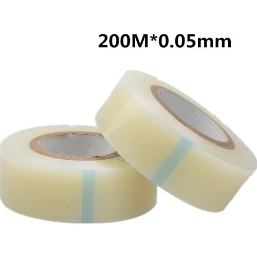 1pcs 200M Clear PE Protect Film Tape Tablet Electronics Display Windows, Housing Case Electrostatic protective film Metal