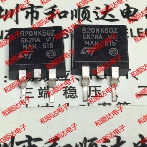 10pcs/lot B20NK50Z STB20NK50Z New stock TO-263 500V 17A