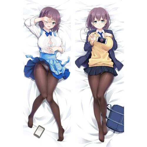 2017-August update Japanese Anime Tawawa on Monday otaku Dakimakura pillow cover case hugging Body pillowcase