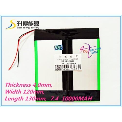 40120130 7.4V,10000mAH,[40120130] LIIB (polymer lithium ion battery / cell ) Li-ion battery for tablet pc