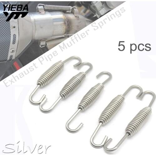 Motorcycle Accessories Universal motorbike Modified Exhaust Pipe Muffler Springs stainless steel FOR DUCATI HONDA KAWASAKI