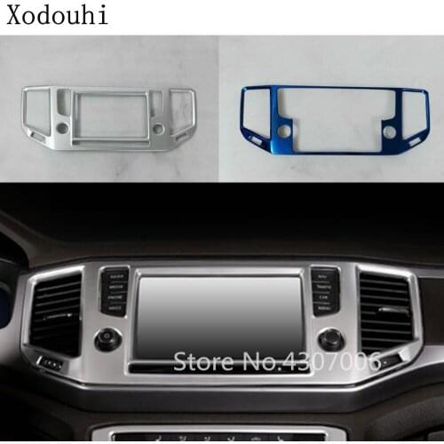 Car Garnish Detector Trim Dashboard Meter Instrument Panel Gauge Frame 1pcs For VW Volkswagen Teramont Atlas 2017 2018 2019 2020