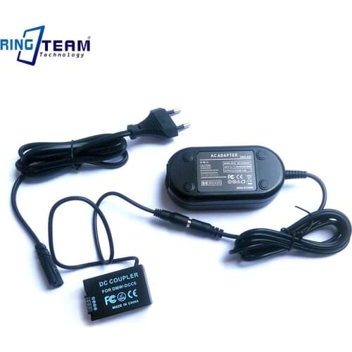 DMW AC8 + DCC6 / BMB9 Power adaper for Panasonic MC-FZ40K FZ45K FZ47K FZ48K FZ60 FZ62 FZ70 FZ72 FZ80 FZ82 FZ100K FZ150K Cameras