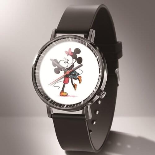 Relogio Feminin Famous Brand Mickey Girls Quartz Watch Cartoon Women Watch Children Watches Student Anime Clock Hot Reloj Mujer