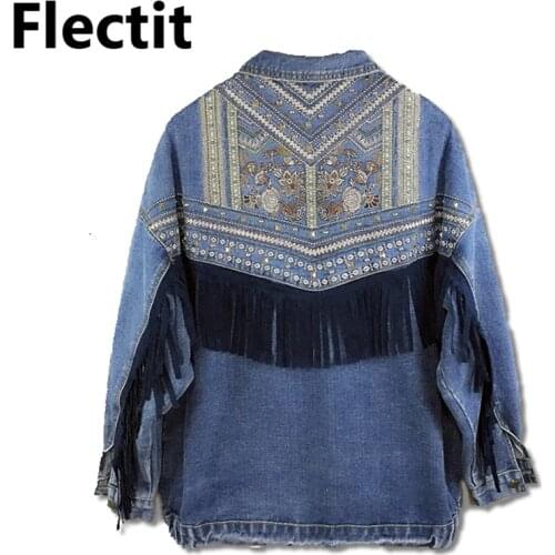 Womens Denim Jackets Flectit China