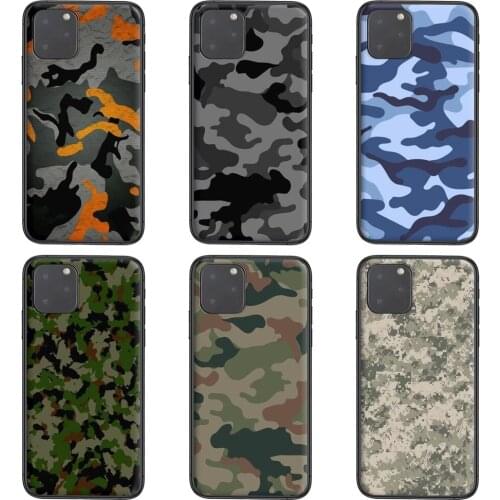 Camouflage Military Army Free Id For Samsung Galaxy A51 A71 A72 A70 A51 A50 A40 A30S A20S A10S 5G Black Prime Trend Back Luxury
