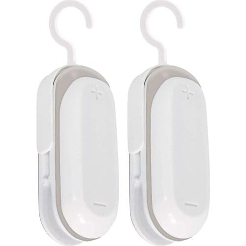 Mini Bag Sealer Heat Sealer Vacuum Food Sealer And Cutter For Plastic Bags Portable Seal For Snack Bags