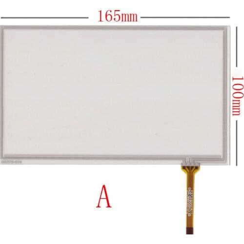 New 7 inch touch screen digitizer panel For phantom DVM 8500 8500G 165*100mm
