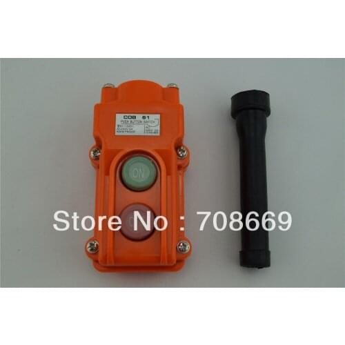 ON-OFF Hoist Crane Pendant Pushbutton Switch Heavy Duty Rain Proof Button