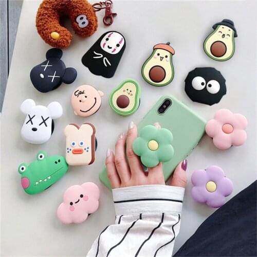 Luxury New Mobile Phone Bracket Cute Animal Expanding Stand Finger Holder For iPhone Huawei Xiaomi Airbag Bracket Socket Griptok