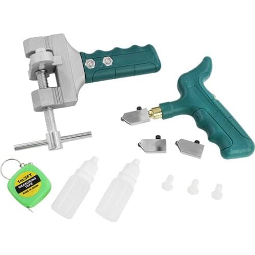 Handheld Glass Cutter Divider Hand Grip Tile Cutter Opener Breaker Mirror Quick Opening Set