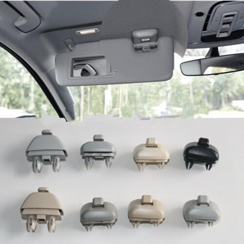 1PC Original Sun Visors Clip /Fastern For Audi A6L A4 A7 A8 Q7 A6 S6 DB214