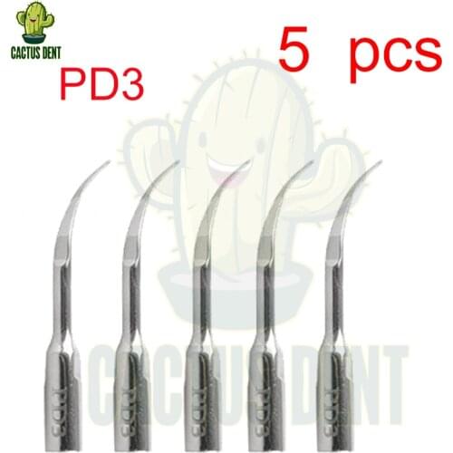 Dental Piezo Scaler Ultrasonic Tips Insert Satelec PD3 for Periodontics / Dental Scaler Tips for Subgingival Calculus Removal