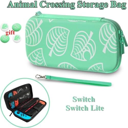 Animal Crossing Storage Bag For Nintendo Switch Lite Hard Case NS Lite Console Carrying Portable Travel Bag Game Accessories