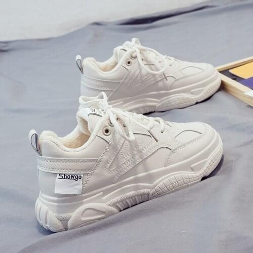 Daddy shoes girl autumn new fashion board shoes student Korean version of womens shoes net red sneakers small white shoes girl