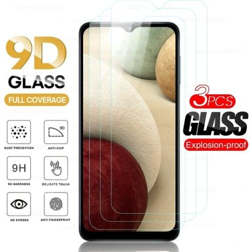 3pcs protective glass for samsung galaxy a02s a12 a42 a52 a72 a31 a21s a51 a71 m21 m31 m31s glass screen protectors cover film