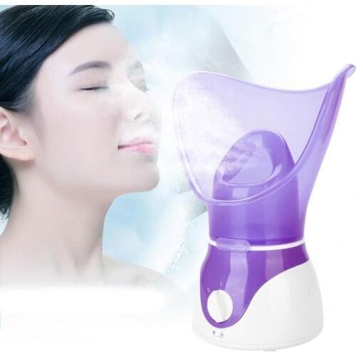 2 in 1 Face Steamer Aromatherapy Humidifier Face Mist Sprayer Moisturizing Face Care Steaming Device Beauty Machine 110-240V