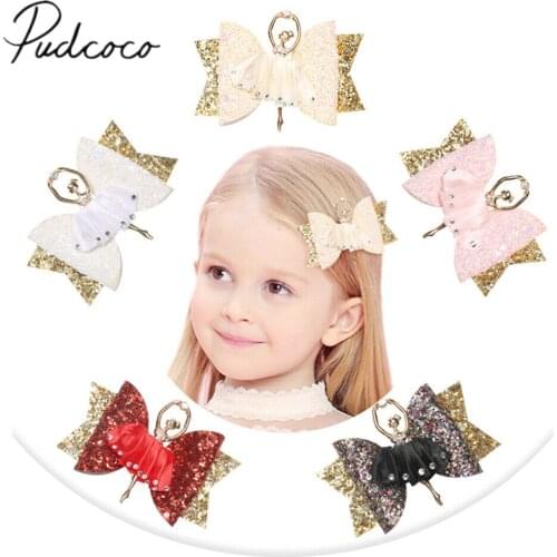 2019 Accessories Headwear Kids Baby Girls Toddler Flowers Hair Clip Bow Hairpin Barrette Baby Shower Gifts Photo Props Hairpins