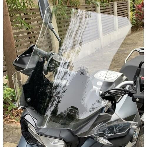4mm Touring Clear Windshield Windscreen with Mounting Bracket For BMW F 750 850 GS F750GS F850GS 2017 2018 2019 2020 17 18 19 20