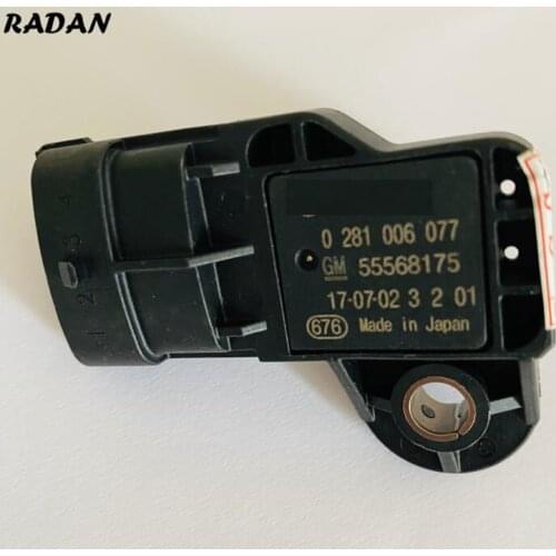 55568175 0281006077 High Quality MAP Intake Manifold Pressure Sensor For Bui-ck Encora Chevro-let Trax