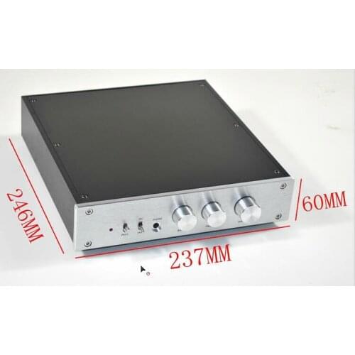 AV2 tone preamp fever hifi preamplifier 2-way input with straight through and headphone DIY