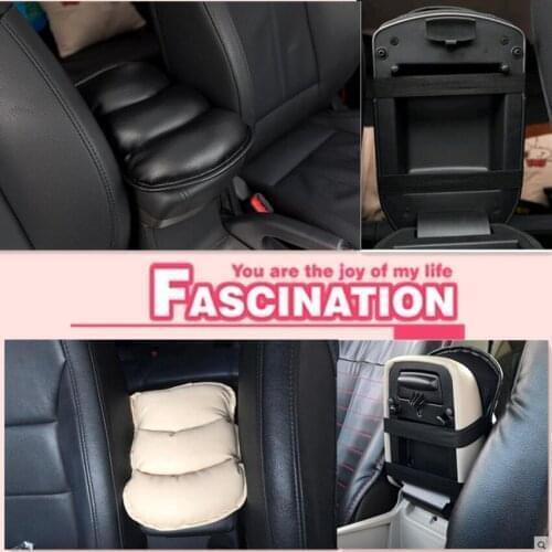 Car seat center console armrest pad FOR toyota corolla hyundai creta lada priora skoda rapid citroen c4 kia ix25 vw Accessories