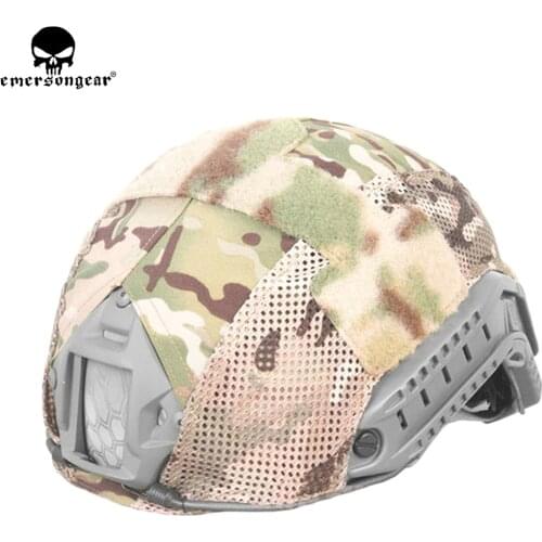 EMERSONGEAR Helmet Cover For Fast Helmet Hunting Helmet Cover Multicam Outdoor Protective Camouflage Helmet Cloth EM9198